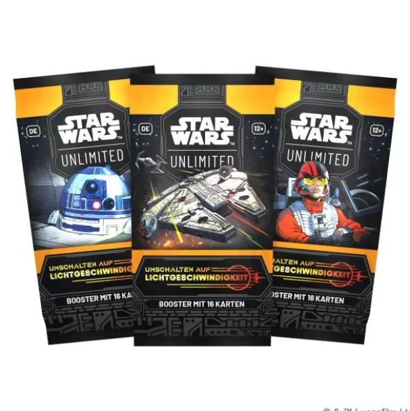 Star Wars: Unlimited - Umschalten auf Lichtgeschwindigkeit (Booster-Display)