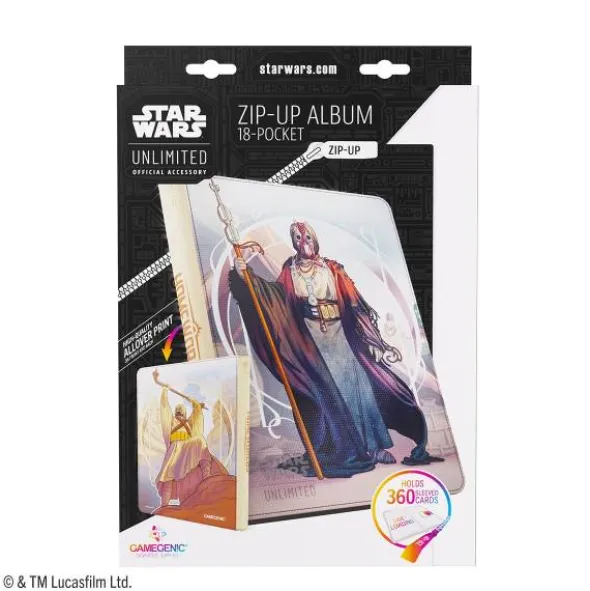 Star Wars: Unlimited Zip-Up Album 18-Pocket - The Chieftain & A'Kobe