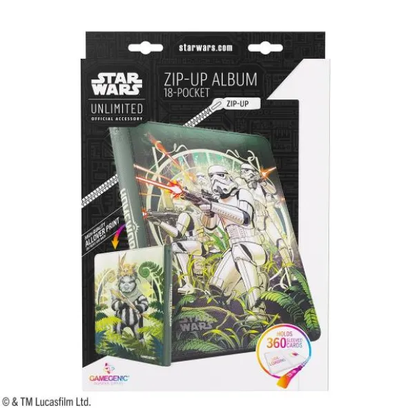 Star Wars: Unlimited Zip-Up Album 18-Pocket - The First Legion & Teebo