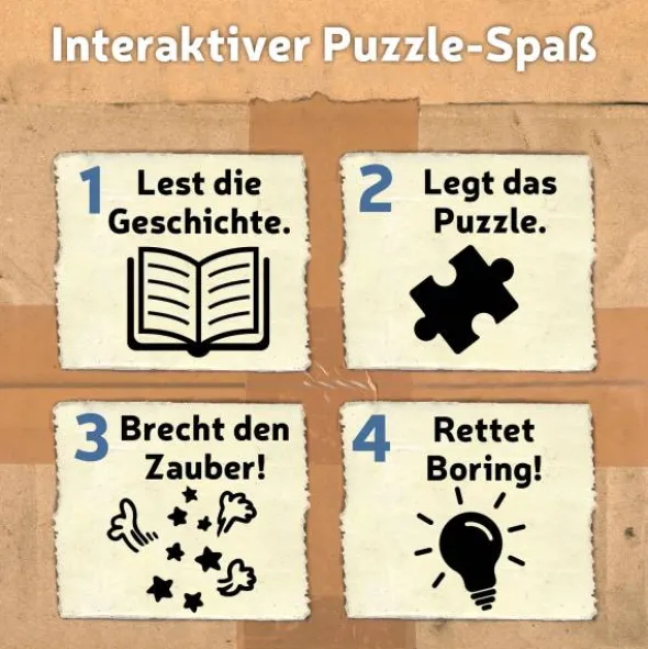 Story Puzzle - Bitte nicht öffnen