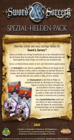 Sword & Sorcery: Die Alten Chroniken - Genryu/Shakiko Spezial-Helden-Pack (Erw.)