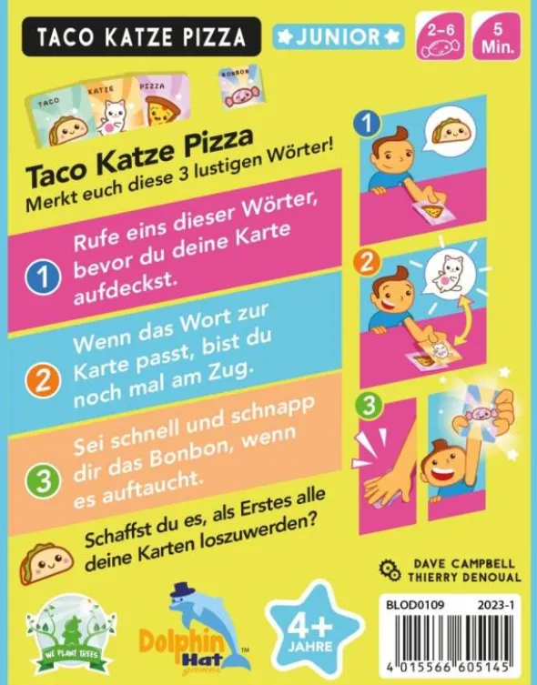 Taco Katze Pizza Junior