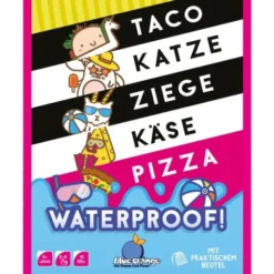 Taco Katze Ziege Käse Pizza Waterproof