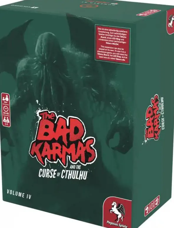 Teburu: The Bad Karmas and the Curse of Cthulhu: Volume 4 (Erw.)