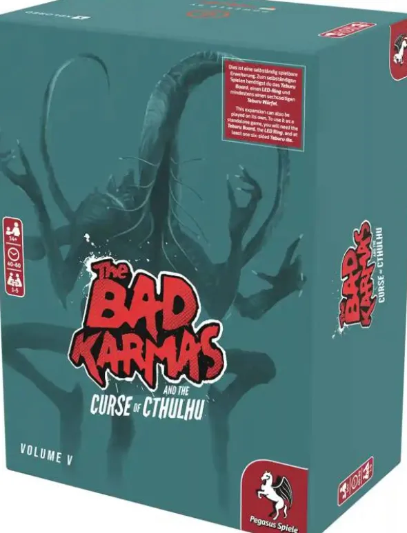 Teburu: The Bad Karmas and the Curse of Cthulhu: Volume 5 (Erw.)