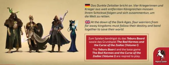 Teburu: The Bad Karmas and the Curse of the Zodiac: The Dark Ages Heroes (Erw.)