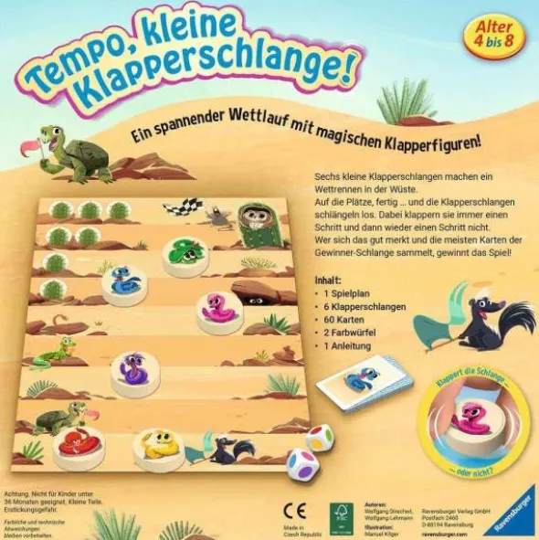 Tempo, kleine Klapperschlange