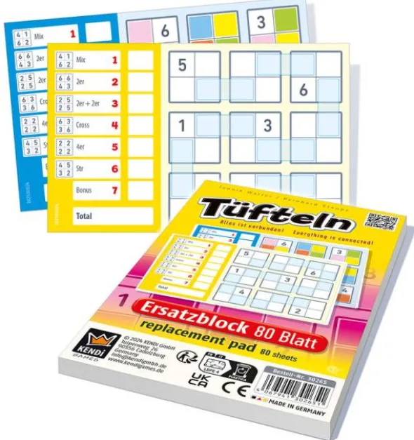 Tüfteln - Ersatzblock (Erw.)