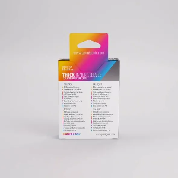 Thick Inner Sleeves 64mm x 89mm