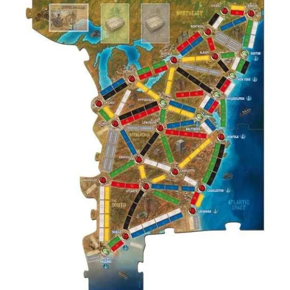Ticket to Ride Legacy - Legends of the West (engl.)