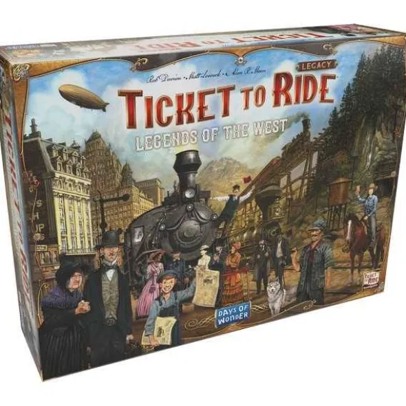 Ticket to Ride Legacy - Legends of the West (engl.)
