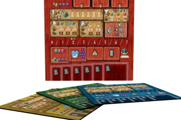 Tiny Epic Vikings 4 Pack Clan - Mats Retail Packed (Exp.) (engl.)