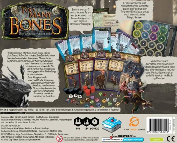 Too Many Bones (2. Auflage)