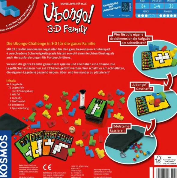 Ubongo! 3-D Family