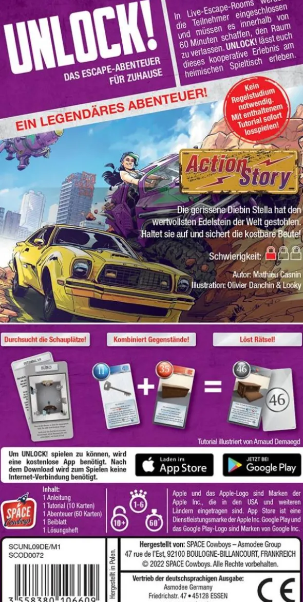 Unlock! Action Story (Einzelszenario)