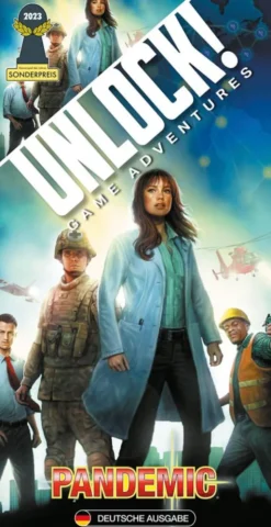 Unlock! Game Adventures: Pandemic (Einzelszenario)