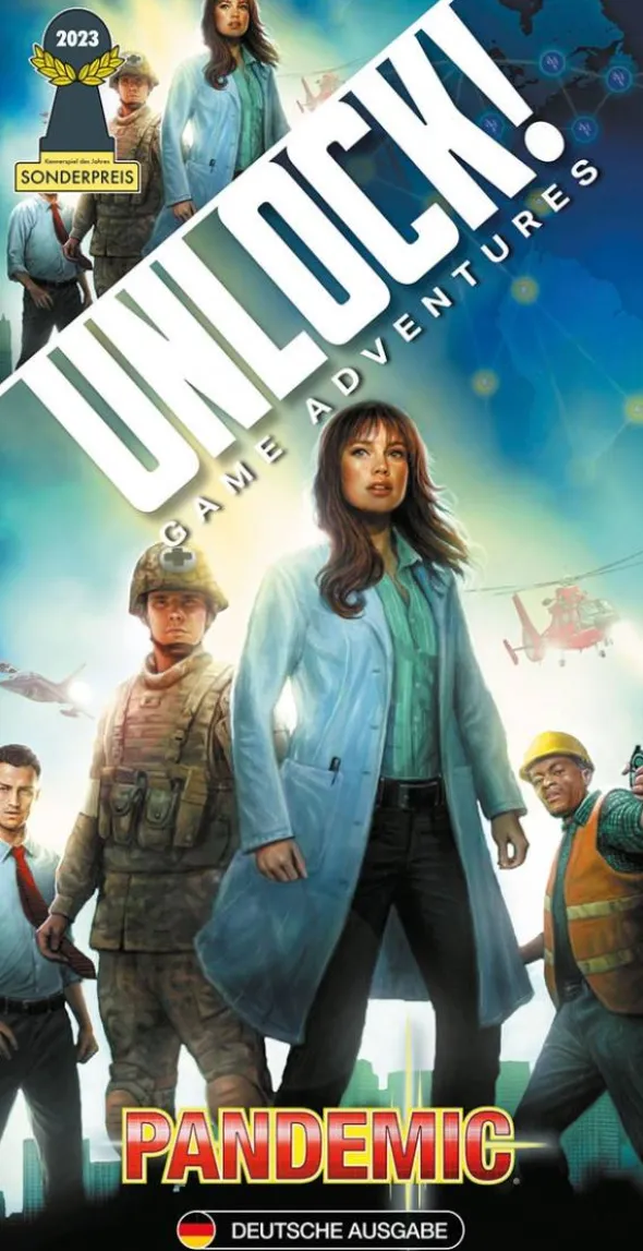 Unlock! Game Adventures: Pandemic (Einzelszenario)