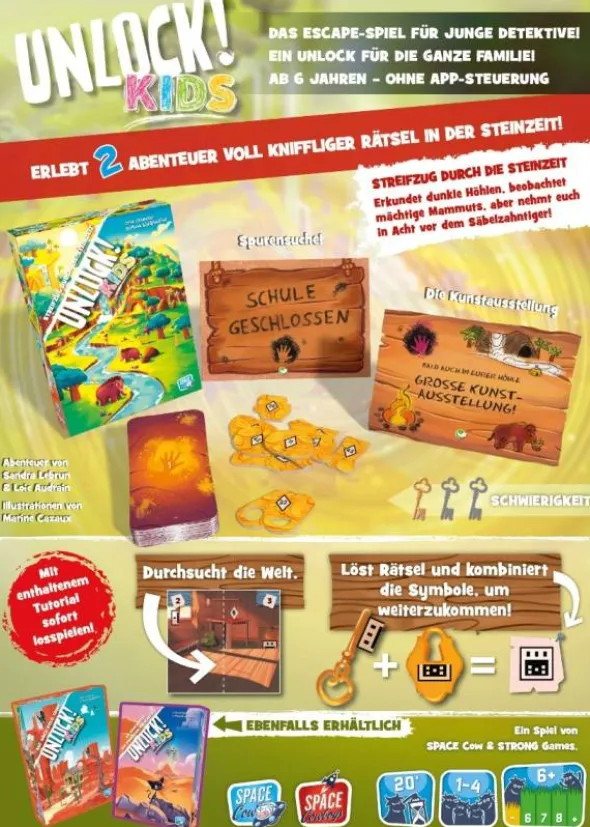 Unlock! Kids: Streifzug durch die Steinzeit (Einzelszenario)
