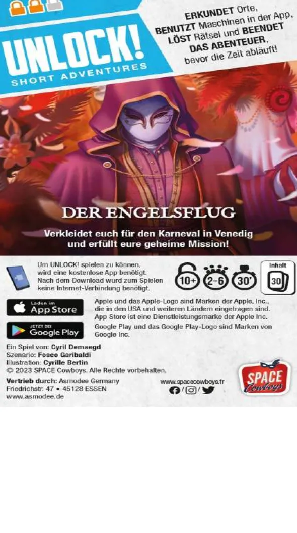 Unlock! Short Adventures: Der Engelsflug