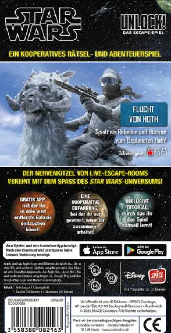 Unlock! - Star Wars: Flucht von Hoth (Einzelszenario)