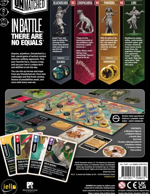 Unmatched: Battle of Legends Vol 3 (Exp.) (engl.)