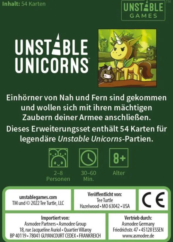 Unstable Unicorns – Legendäre Einhörner (Erw.)