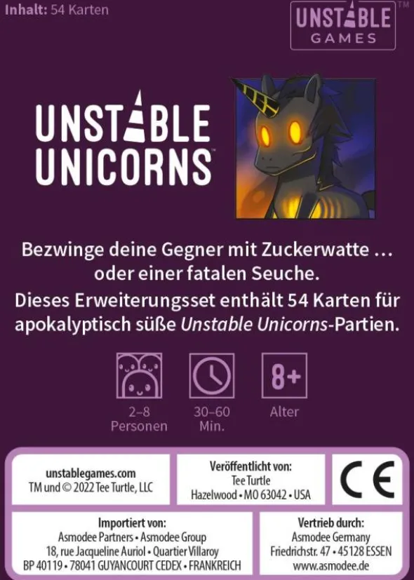 Unstable Unicorns - Regenbogen-Apokalypse (Erw.)