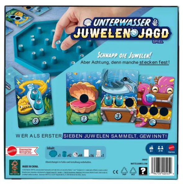 Unterwasser Juwelen Jagd
