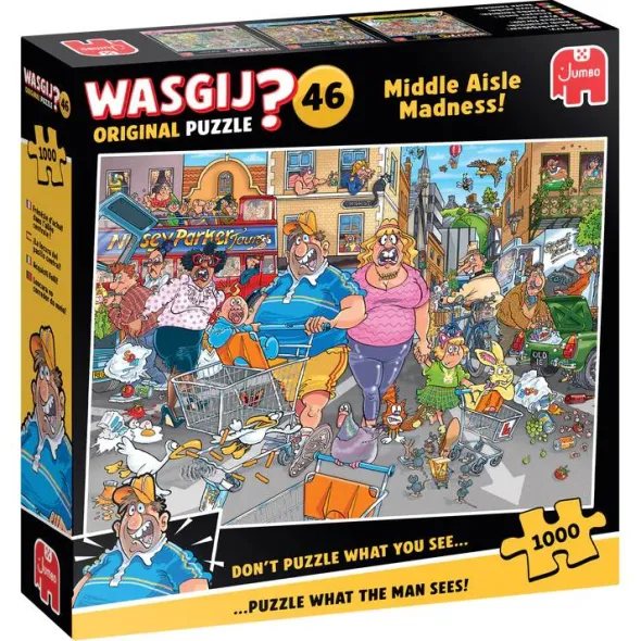 Wasgij Orginal 46: Parkplatz-Wahnsinn (1000 Teile)