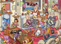 Wasgij Retro Mystery 10: Endlich Frühling (1000 Teile)
