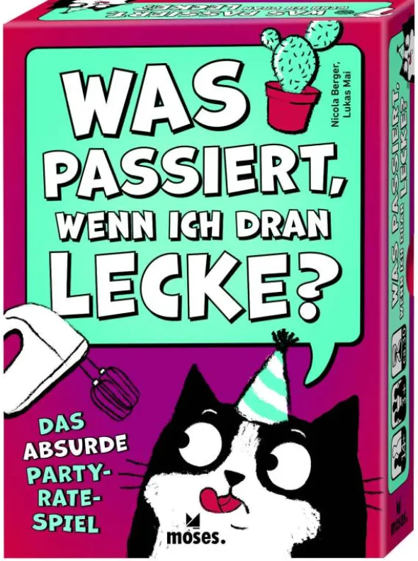 Was passiert, wenn ich dran lecke?