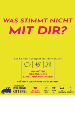 Was stimmt nicht mit dir?