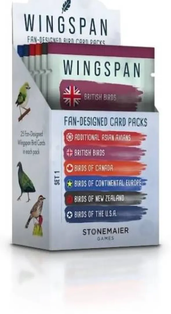 Wingspan Fan-Designed Bird Pack Display (Exp.) (engl.)
