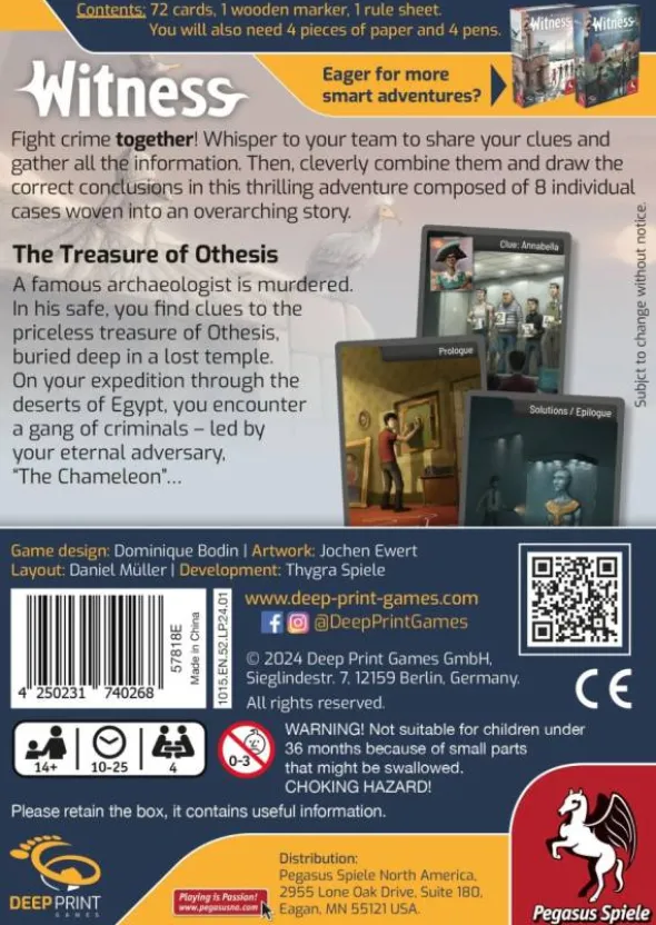 Witness - The Treasure of Othesis (engl.)