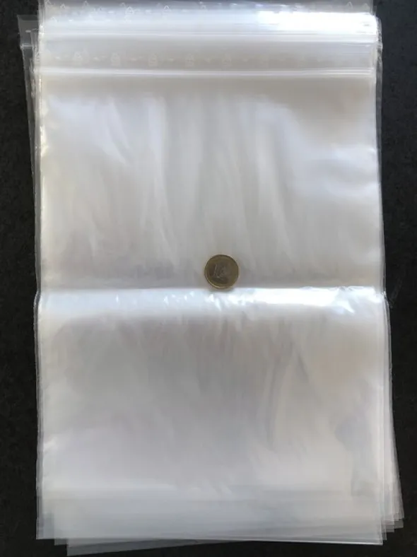 Zip-Beutel 220mm x 310mm (100 Stk.)