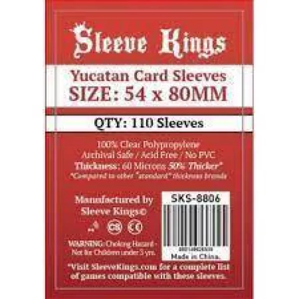 Zombicide Compatible Sleeves (110pcs) 76x88mm - 8827