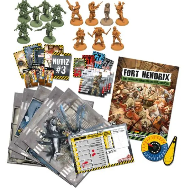 Zombicide 2. Edition – Fort Hendrix (Erw.)