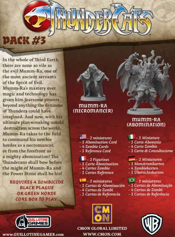 Zombicide – Thundercats Pack 3 (Erw.)