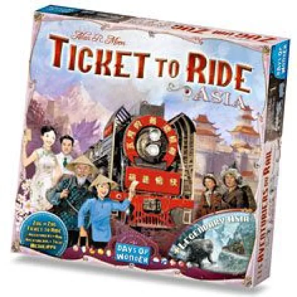 Zug um Zug (Ticket to Ride) Asien (Erw.) (international)