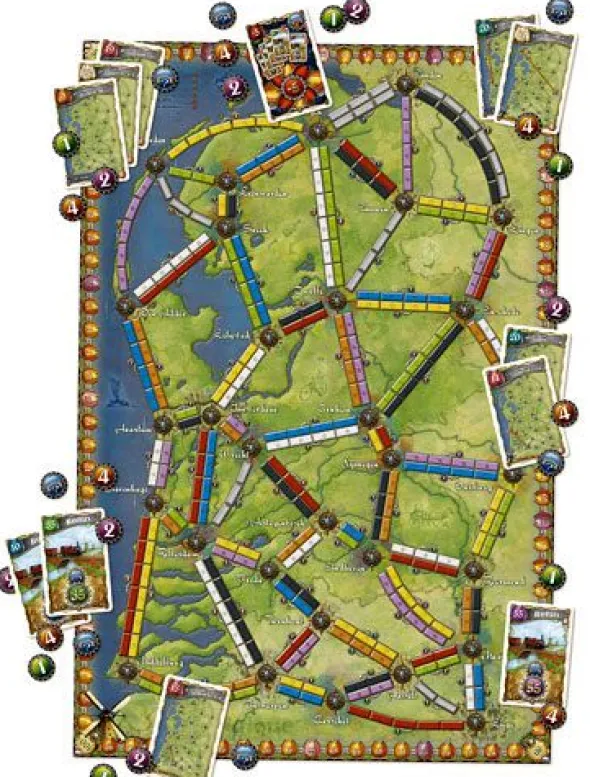Zug um Zug (Ticket to Ride) Niederlande (Erw.) (international)